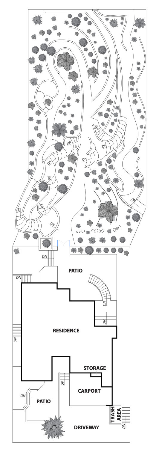 Garden Level Floor Plan